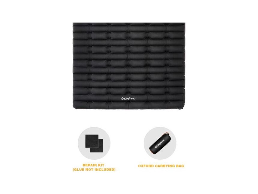 Коврик самонадувающийся 1906 SUPER COMFORT DOUBLE, 190х127х10 см, King Camp