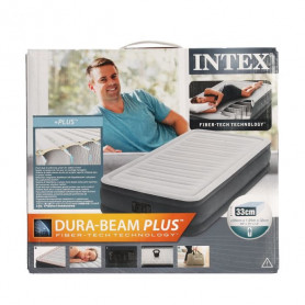 Матрас надувной "Comfort-Plush Twin", со встроен. насосом 220V, 99х191х33 см