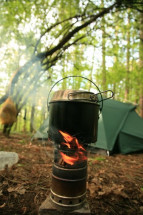 Печка щепочница Век Урал d 120 мм