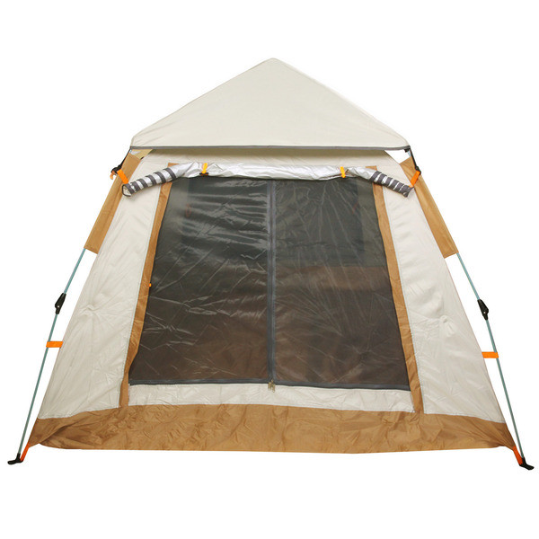 Палатка туристическая Печора-3 зонтичного типа, 200*200*135 см, бежевая