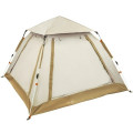 Палатка туристическая Печора-3 зонтичного типа, 200*200*135 см, бежевая
