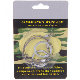 Пила-струна проволочная металл 70см