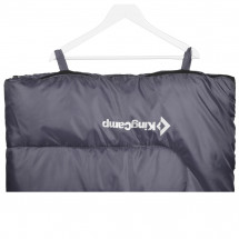 Спальный мешок Oxygen +8С серый, левый King Camp