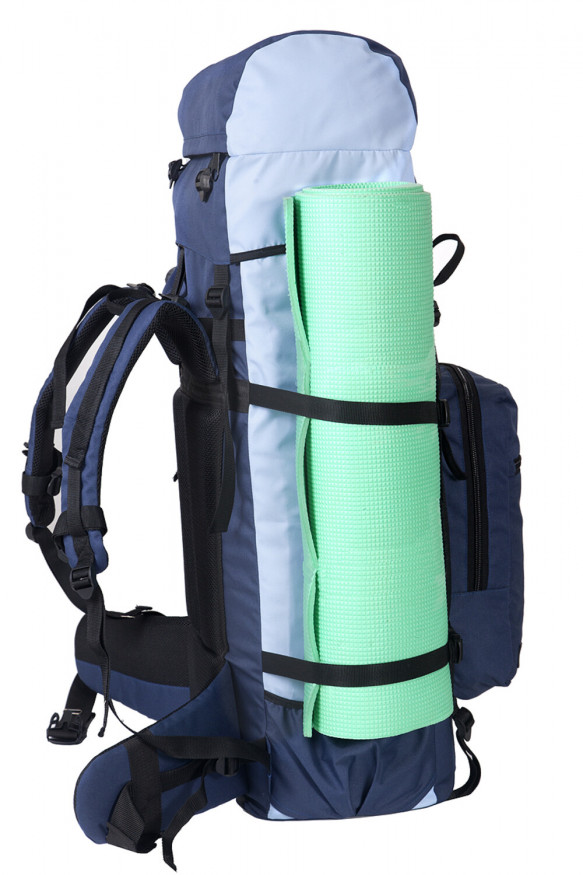 Рюкзак туристический Оптимал 4, синий-голубой, 60 л, ТАЙФ