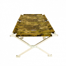 Раскладушка туристическая в чехле Пингвин, 1950х750х400 мм, труба алюминиевая 25х25 мм