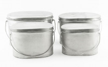 Набор из 4-х котелков &amp;quot;Матрешка&amp;quot; (титан) Роза Ветров