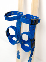 Детский лыжный комплект JUNIOR, 110 см, лыжи+крепления+палки