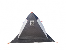 Палатка всесезонная утеплённая двускатная, Пингвин