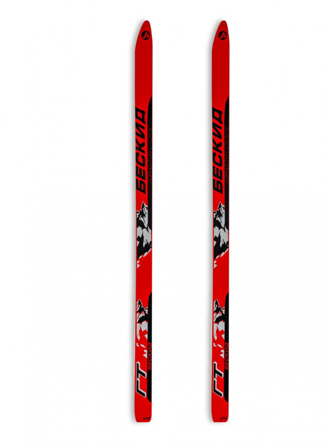 Лыжи туристические БЕСКИД, береза, ясень, длина 170 см