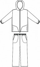 Костюм с капюшоном «Флисовый»