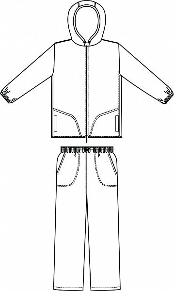 Костюм с капюшоном «Флисовый»
