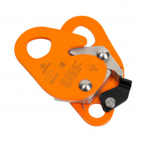 Зажим страховочный, оранжевый, Вертикаль