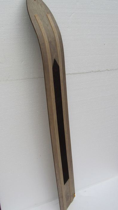 Лыжи Зима (береза, осина 180мм), длина 120 см, с камусом 70 мм