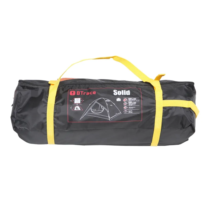 Палатка Solid 2+ зеленая, Btrace